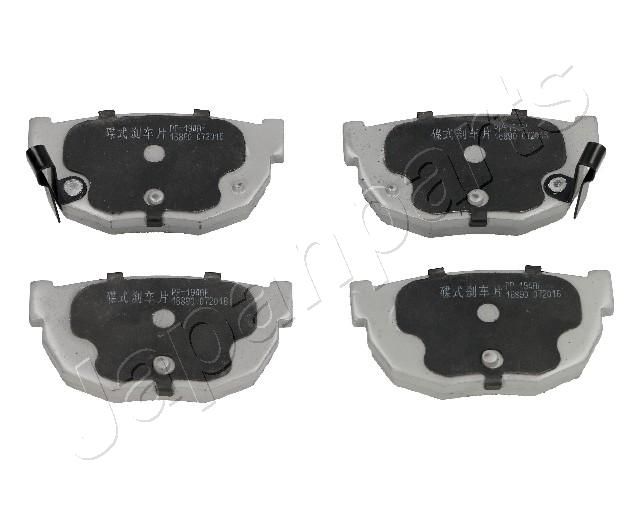 Комплект тормозных колодок, дисковый тормоз JAPANPARTS PP194AF