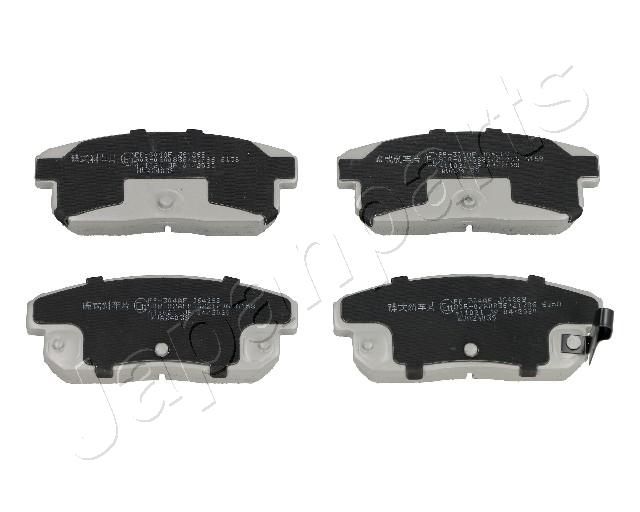 Комплект тормозных колодок, дисковый тормоз JAPANPARTS PP304AF