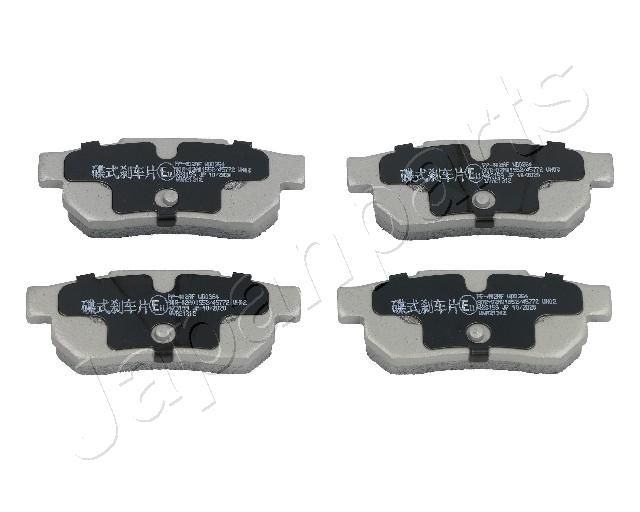 Комплект тормозных колодок, дисковый тормоз JAPANPARTS PP402AF