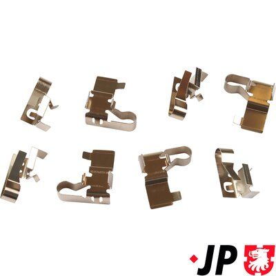 Комплектующие, колодки дискового тормоза JP GROUP 4864003910