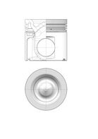 Поршень KOLBENSCHMIDT 41517600