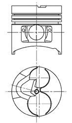 Запчасть KOLBENSCHMIDT 94374720