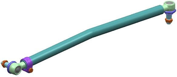 Продольная рулевая тяга LEMFORDER 2229601