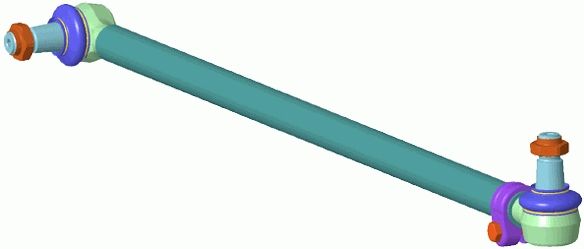 Продольная рулевая тяга LEMFORDER 2683101