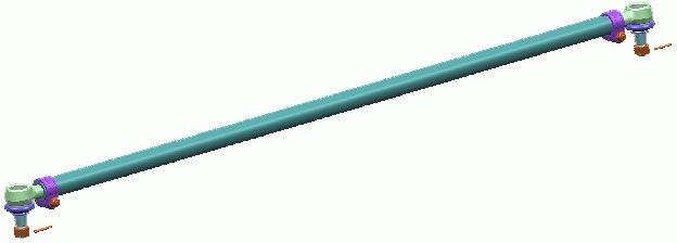 Поперечная рулевая тяга LEMFORDER 2745602