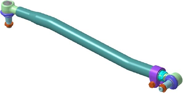 Продольная рулевая тяга LEMFORDER 4215001