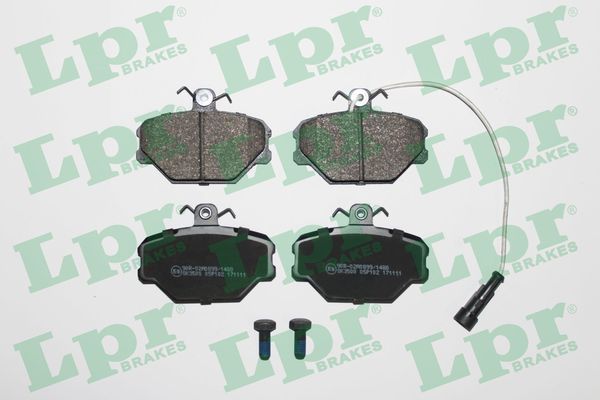 Комплект тормозных колодок, дисковый тормоз LPR 05P102