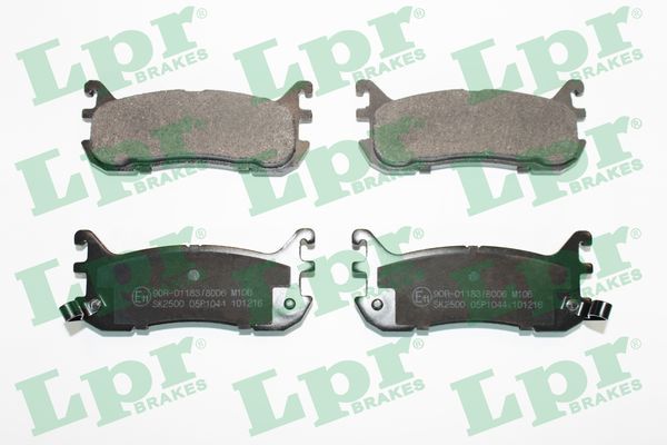 Комплект тормозных колодок, дисковый тормоз LPR 05P1044