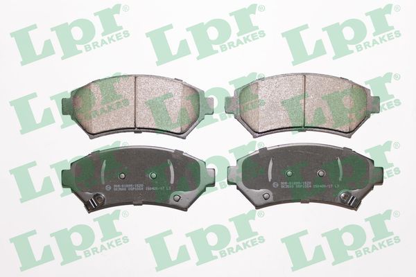 Комплект тормозных колодок, дисковый тормоз LPR 05P1054