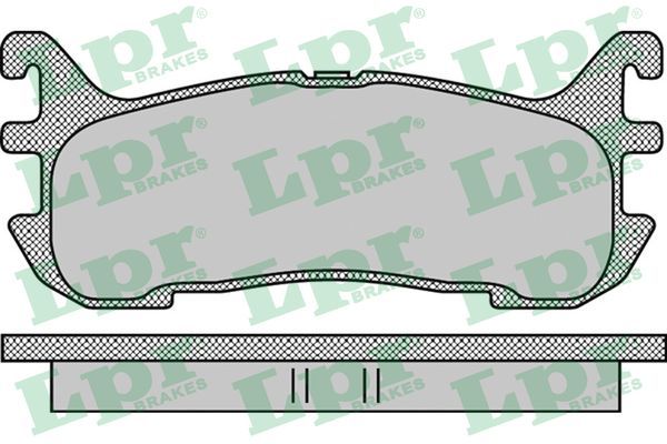 Комплект тормозных колодок, дисковый тормоз LPR 05P1099