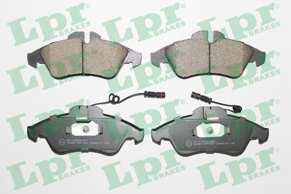 Комплект тормозных колодок, дисковый тормоз LPR 05P1304