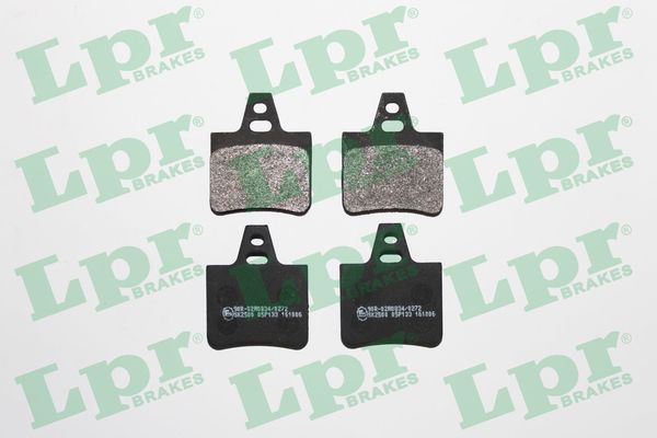Комплект тормозных колодок, дисковый тормоз LPR 05P133