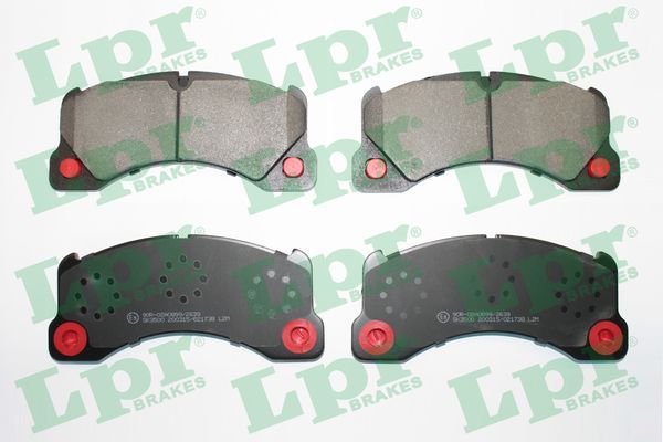 Комплект тормозных колодок, дисковый тормоз LPR 05P1738