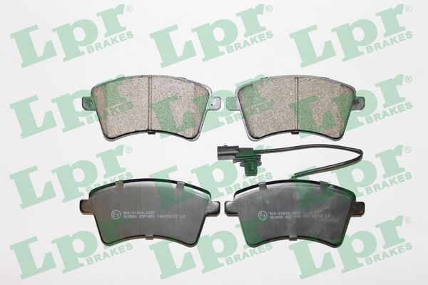 Комплект тормозных колодок, дисковый тормоз LPR 05P1800