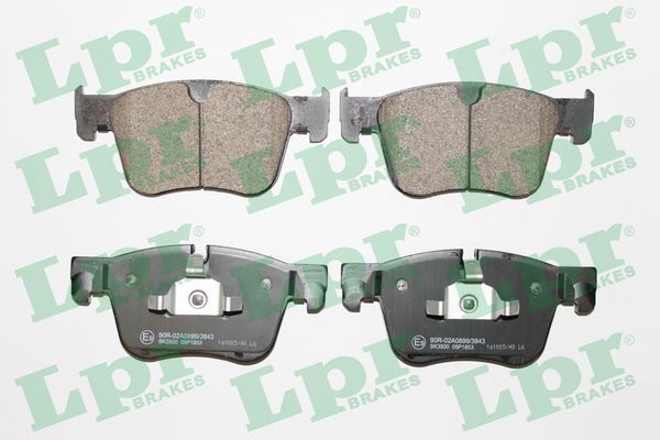 Комплект тормозных колодок, дисковый тормоз LPR 05P1853