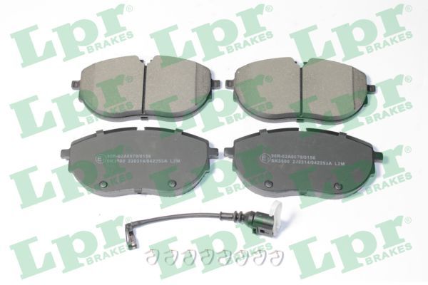 Комплект тормозных колодок, дисковый тормоз LPR 05P2253A