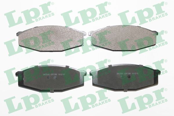Комплект тормозных колодок, дисковый тормоз LPR 05P289
