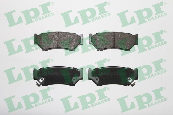 Комплект тормозных колодок, дисковый тормоз LPR 05P396