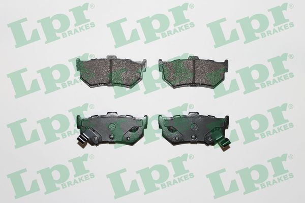 Комплект тормозных колодок, дисковый тормоз LPR 05P751