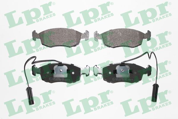 Комплект тормозных колодок, дисковый тормоз LPR 05P755