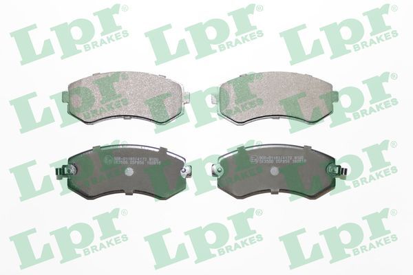 Комплект тормозных колодок, дисковый тормоз LPR 05P856