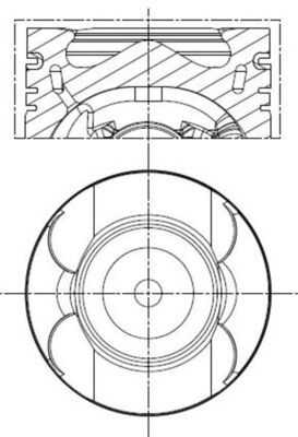 Поршень MAHLE 001PI00133000