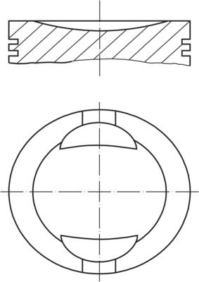 Поршень MAHLE 0093602