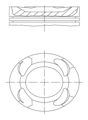 Поршень MAHLE 081PI00125000