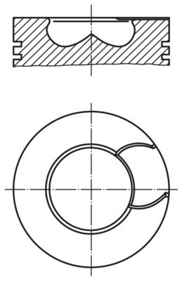 Поршень MAHLE 2137000