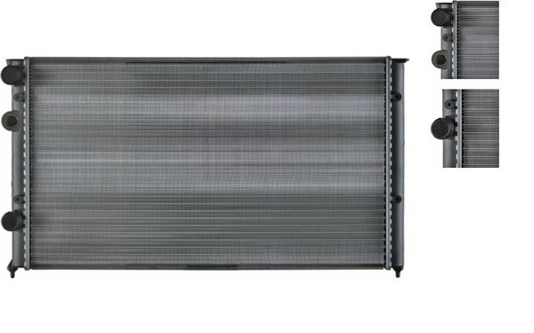 Радиатор, охлаждение двигателя MAHLE CR410000S