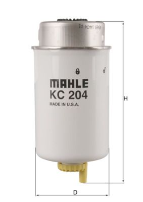 Топливный фильтр MAHLE KC204