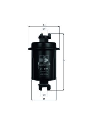 Топливный фильтр MAHLE KL123