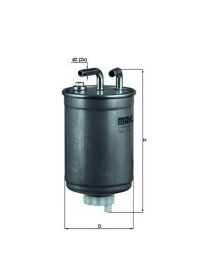 Топливный фильтр MAHLE KL99
