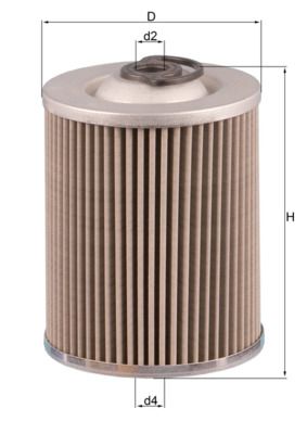 Топливный фильтр MAHLE KX57