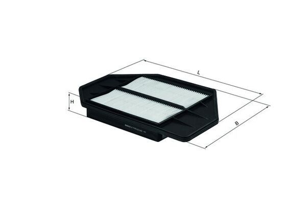 Воздушный фильтр MAHLE LX1742