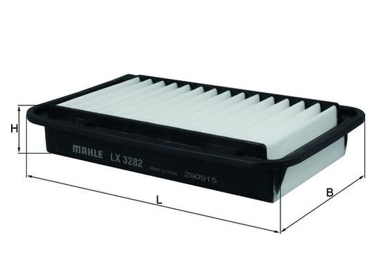 Воздушный фильтр MAHLE LX3282