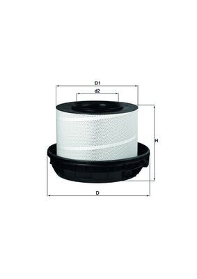 Воздушный фильтр MAHLE LX8141