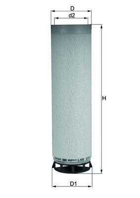 Фильтр добавочного воздуха MAHLE LXS272