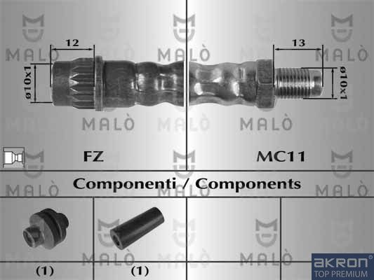 Тормозной шланг MALO 80746