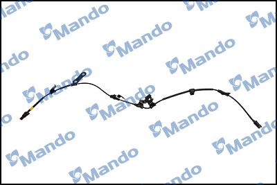 Датчик, частота вращения колеса MANDO MBA010583