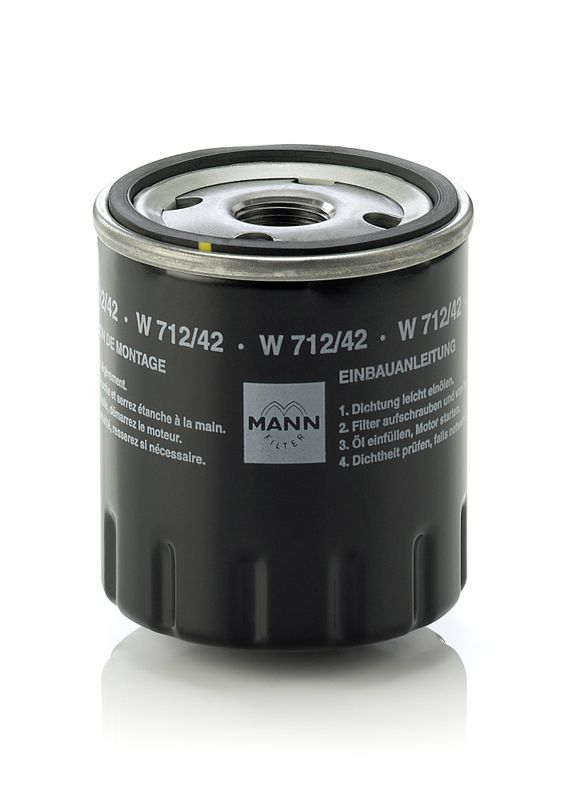 Масляный фильтр MANN-FILTER W71242