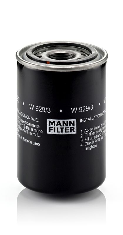 Масляный фильтр MANN-FILTER W9293