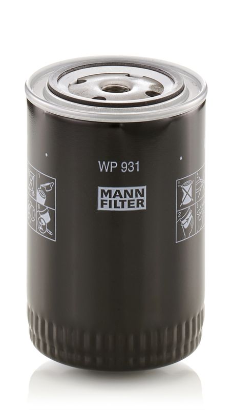 Масляный фильтр MANN-FILTER WP931