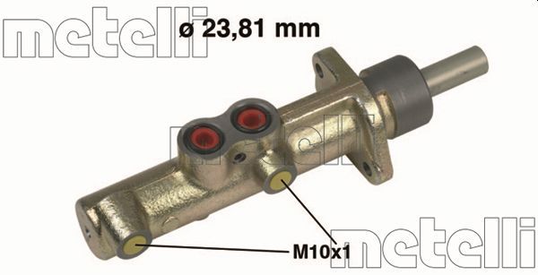 Главный тормозной цилиндр METELLI 050468