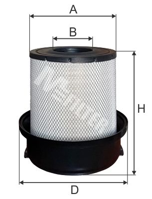 Воздушный фильтр MFILTER A592