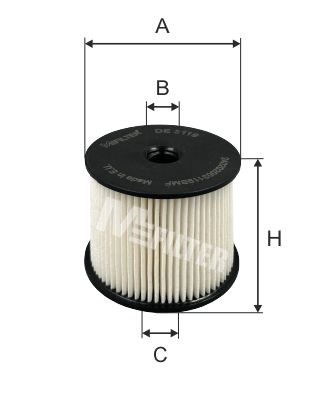 Топливный фильтр MFILTER DE3119