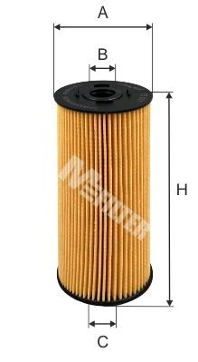 Масляный фильтр MFILTER TE607