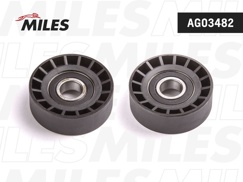 Паразитный / ведущий ролик, поликлиновой ремень MILES AG03482