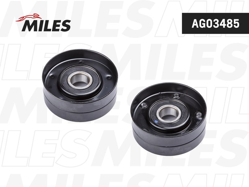 Паразитный / ведущий ролик, поликлиновой ремень MILES AG03485