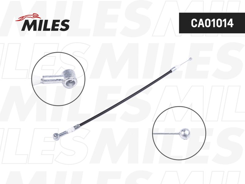 Тросик замка капота MILES CA01014